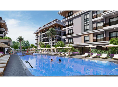 Chic Apartments Intertwined the Nature in Alanya Oba - Housing
