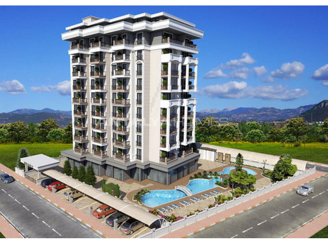 Chic Flats in a Complex with Swimming Pool in Oba Alanya - Смештај