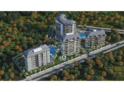 Contemporary Properties with Sea Views in Alanya Avsallar - דיור