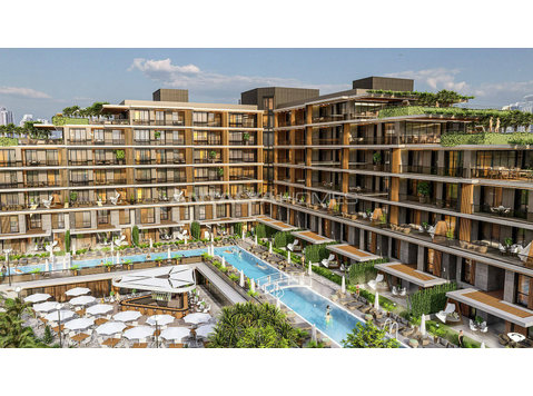 Elegant Flats in a Complex with a Pool in Antalya Altıntas - Vivienda
