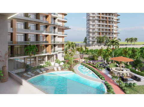 Flats in Hotel-Concept Complex near Amenities in Alanya - Asuminen
