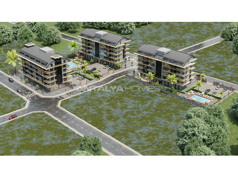 Flats in a Complex Close to the Beach in Alanya - Vivienda