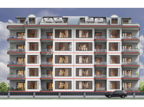 Flats in a Complex with Central Location in Mahmutlar Alanya - Logement