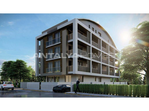 Flats in a Project with Indoor Car Parking Area in Antalya - Housing