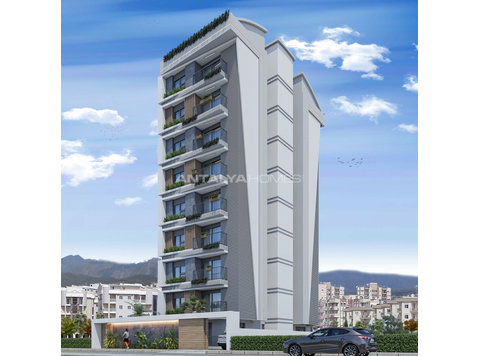 Flats with Parking Lot and Smart Home System in Antalya - اسکان