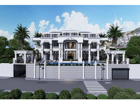 Fully Equipped Luxury Villa with Sea View in Alanya Kargicak - Locuinţe