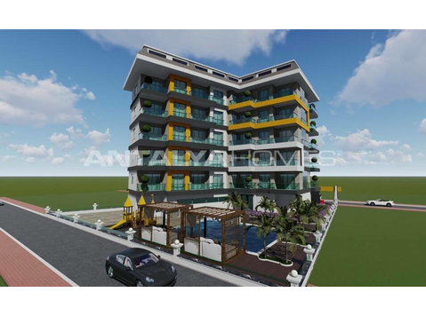 Investment New Apartments in a Calm Region of Alanya - Tempat tinggal