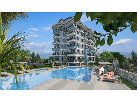 Luxe Properties in New Complex with Sea View in Alanya - اسکان