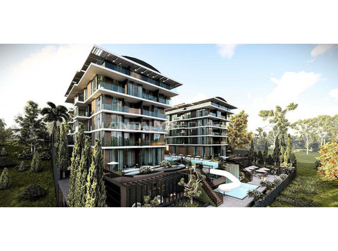 Luxury Apartments Close to the Sea in Alanya Center - Asuminen