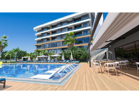 Luxury Apartments Intertwined with Nature in Alanya Antalya - Смештај