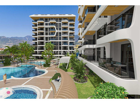 Luxury Flats in a Featured Project in Tosmur Alanya - Ακίνητα