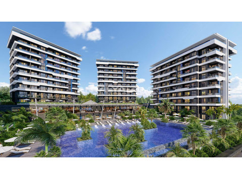 Luxury Real Estate Close to the Beach in Alanya Okurcalar - Housing