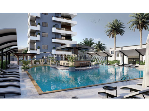 New Apartments Close to the Beach in the Center of Mahmutlar - Tempat tinggal