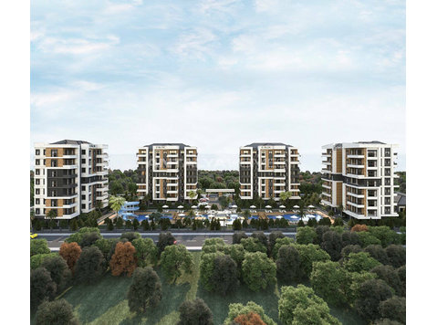 New Apartments in an Elite Complex in Antalya Aksu - Nhà