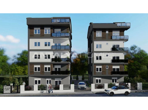New Build Apartments with Gas Combi in Antalya Muratpasa - Locuinţe