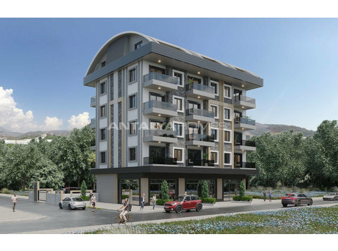 New Build Real Estate Near Sea in Kargicak Alanya - Tempat tinggal