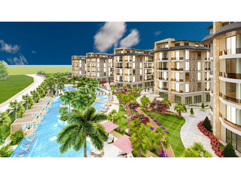 New Build Real Estate in Hotel Concept Complex in Alanya Oba - Сместување