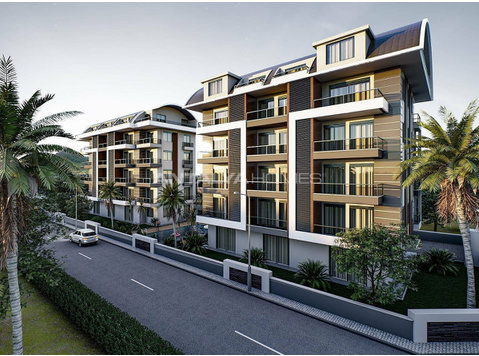 Real Estate in a Complex with Swimming Pool in Alanya Oba - Смештај