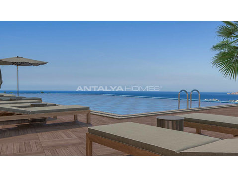 Sea View Apartments in Complex with Swimming Pool in Alanya - ハウジング