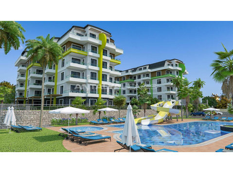 Sea View Flats in a Complex with Swimming Pool in Alanya Oba - דיור