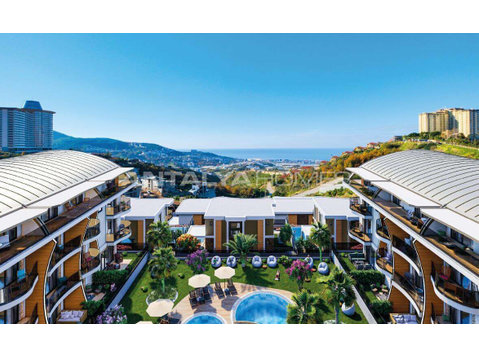 Sea View Houses with Smart Home Systems in Alanya Kargıcak - Housing