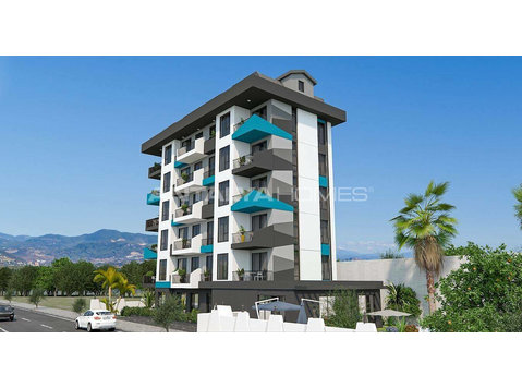 Sea and City View Flats Close to Amenities in Alanya… - Nhà