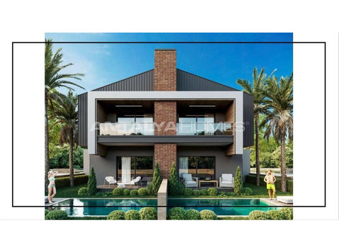 Semi-Detached Villas with Private Pool in Antalya Dosemealti - Housing