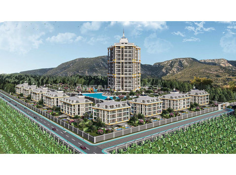 Spacious Real Estate in Complex with Hotel Concept in Alanya - Residência