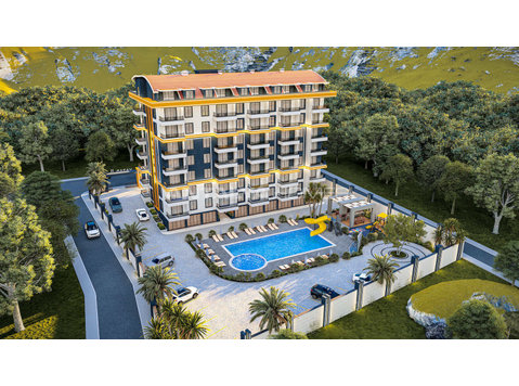 Stylish Apartments Suitable for Investment Antalya Gazipasa - اسکان