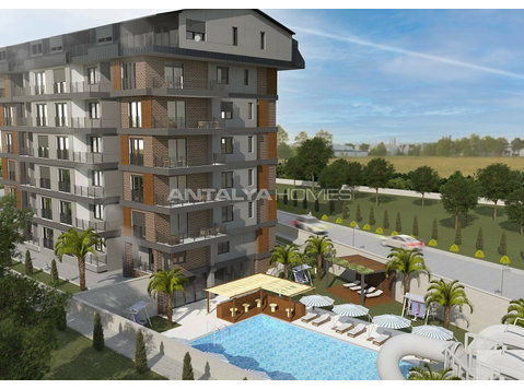 Stylish Apartments in a Luxury Complex in Gazipasa Alanya - Housing