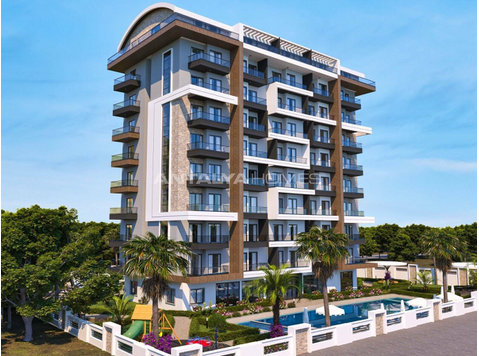 Stylish Apartments with Sea View in Luxe Complex in Alanya - Mājokļi