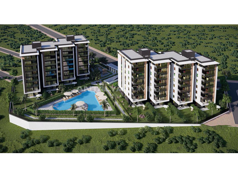 Stylish Properties with Unique City View in Antalya Kepez - Woonruimte