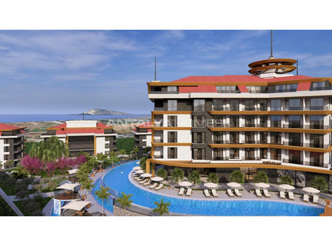 Well-Located Apartments with Unique Views in Alanya Kestel - Lakás
