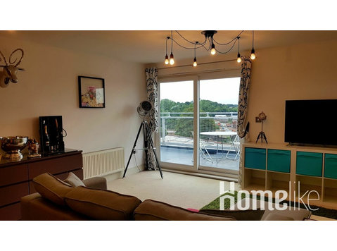 Toothbrush Apartments - 2 Bed Penthouse Apartment - Ipswich… - 公寓
