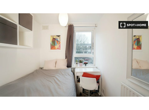 Docklands, Londra'da 4 Yatak Odalı Dairede kiralık oda - Kiralık