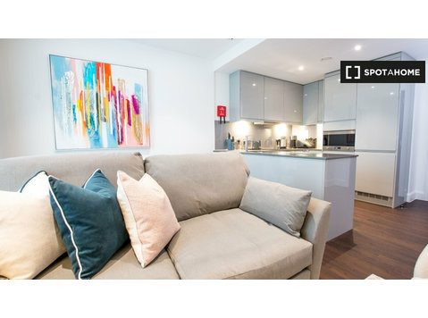 Apartamento de 1 quarto para alugar em Canary Wharf, Londres - Apartamentos