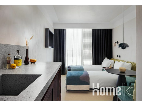 19m² Studio with twin beds  in the heart of Dalston - Apartman Daireleri