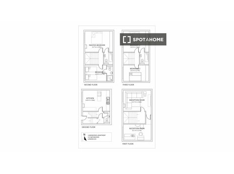 Casa de 4 quartos para alugar em Marylebone, Londres - Apartamentos