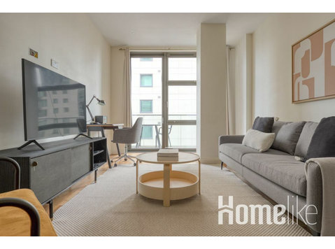 Plan ouvert Canary Wharf 2BR, nr Wharf - Appartements