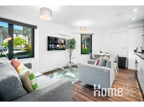 Luxe appartement met 2 slaapkamers - Smart TV - WIFI - Appartementen