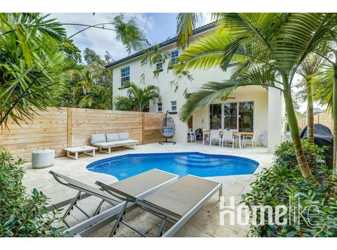 Prachtig huis met verwarmd zwembad, grill, strand - Appartementen