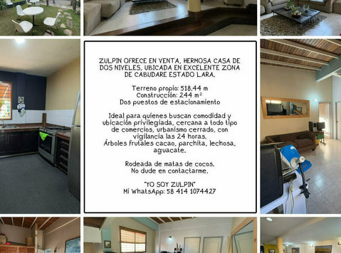 Hermosa Casa En Venta Cabudare - Casas