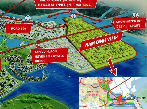 Nam Dinh Vu Industrial Park: The Rising Logistics Hub - Büro / Gewerbe