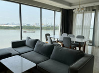 Directly river view Diamond Island 4 bedrooms for rent - Apartments