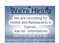 Waiters/resses, Bartenders, Cooks, assistants ,Chambermaids (3) - Busco Trabajo