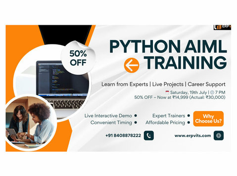 Boost Your Tech Career with Python Online Aiml Training - Systemutveckling och Programmering