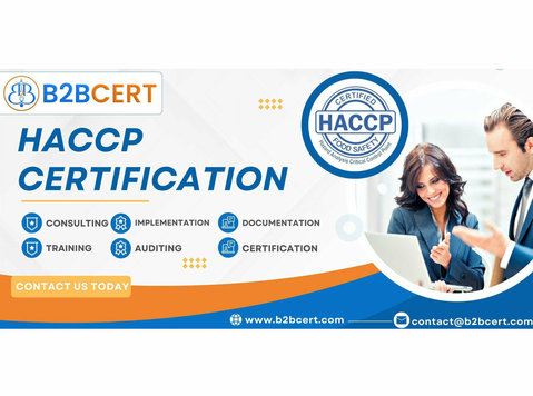 Haccp Certification in Chennai - Các dịch vụ tư vấn