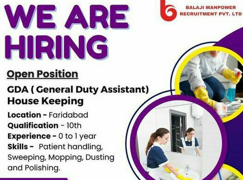 Balaji Manpower Recruitment Agency - Jobs Wanted