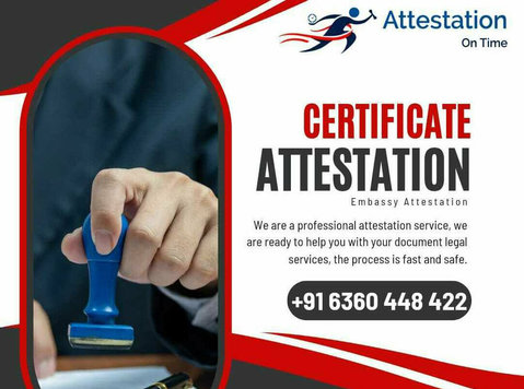 Document Attestation Services in Kochi - מחפשים עבודה