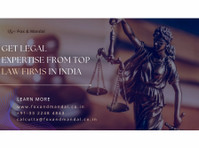 Get Legal Expertise From Top Law Firms in India - Legal/Lawyers